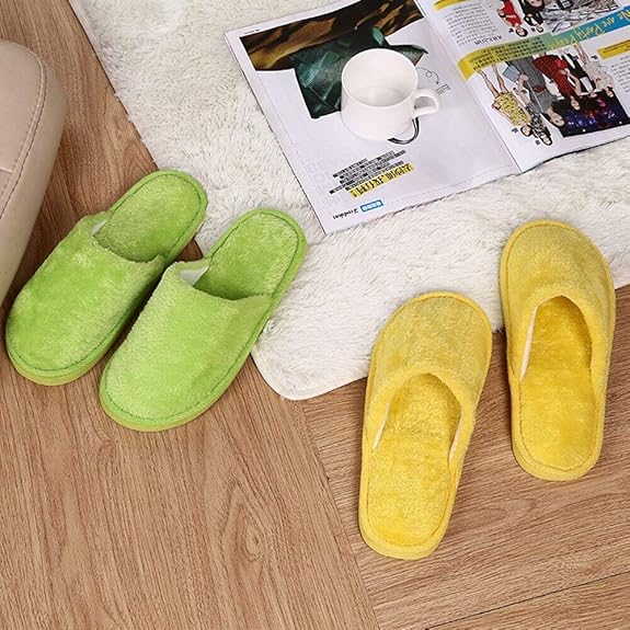 Multi Color Soft Cotton Slippers For Men And Women