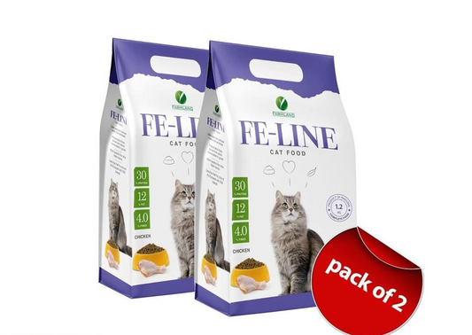 Feline Cat Food 1.2 Kg (Pack Of 2)